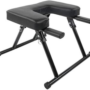 01 Yoga Headstand Chair, Yoga Inversion Chair, Multifunction Folding Household for Gym Inversion Accessory Yoga Trainer Home