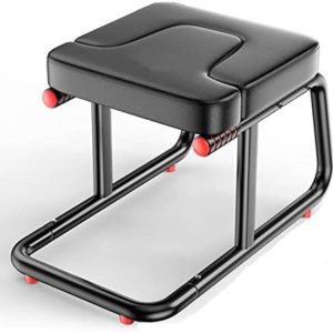 Aozora Body Balanced Headstand Bench- Ideal Chair for Practice Head Stand, Shoulderstand, Handstand and Various Yoga Poses. Perfect for Both Beginner and Experience Yogis (BLACK)