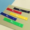 Resistance Bands Loop Exercise Bands Set with 5 Different Resistance Levels Elastic Bands for Training,Yoga, Set of 5 Pcs - Image 6