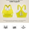 VFUS Zip Front Adjustable High Impact Sports Bras for Women Premium Quality Full Coverage Workout Running Removable Padded - Image 5