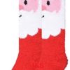 I&S 6 Pairs Cozy Soft Fuzzy Knee High Socks Warm Fleece Assorted Colors Patterns - Image 2