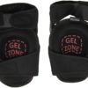 McGuire-Nicholas 30511-1 Pro Hinge Floor Walker Gel Gripper Protective Work Knee Pads, Non-Marring Knee Pads for Flooring, Construction, Painting, Welding, Plumbing Black/Clear - Image 2