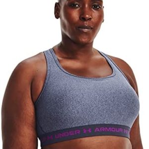 Under Armour Women's Crossback Mid Heather Sports Bra