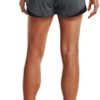 Under Armour Women's Play Up Short 3.0 - Twist , Black (001)/White , Medium - Image 2