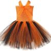 LUCKYGAL Girls Tiger Costume Halloween Tutu Dresses Animal Outfits Party Clothes with Ears Headband Bowtie Tail - Image 2