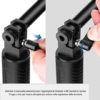 Neewer Universal Camera Shoulder Mount, Aluminum Alloy Camera Shoulder Rig, Video Filmmaking System with Movable Shoulder Pad, 15mm Rod, 1/4" 3/8" QR Plate for DSLR Mirrorless Camera Camcorder - ST34 - Image 7