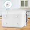 20PCS Self Adhesive Caster Wheels Mini Swivel Wheels Stainless Steel Paste Universal Wheel 360 Degree Rotation Sticky Pulley for Bins Bottom Storage Box Furniture Trash Can - Image 7