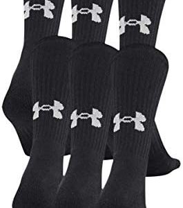 Under Armour Adult Training Cotton Crew Socks, Multipairs