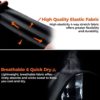 COOLOMG Protective Knee Pads Basketball Volleyball Football Crashproof Antislip (1Pair) for Kids Youth Adults - Image 4