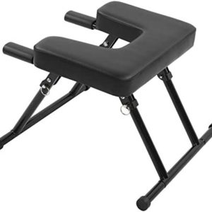 Kadimendium Yoga Training Equipment Head and Neck Protective Design Yoga Inversion Chair for Shaping Body Relieve Fatigue Promote Sleep/Blood Circulation