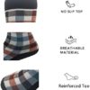 Yzjcafriz Boys' Soft Stars and Snow Stocking Youth Pattern Knee High Cotton Socks 8 Pairs - Image 2
