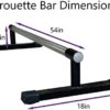 Z ATHLETIC Gymnastics Pirouette Bar for Handstands - Image 3