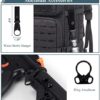 HANAMO Rifle Sling 2Point Sling Quick Adjust with QD Sling Swivels, 2 PCS QD Sling Mount for Mlok Rail, Two Point Sling Gun Sling Strap with Fast Adjust Loop Quick Release Sling Attachment - Image 7