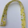 Yellow Daisy Lanyard Keychain ID Badge Key Keeper Camera Strap White Floral - Image 4