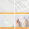 Chalier 4 Pairs Girls Knee High Socks Cotton Knit Over Calf Thigh High Socks for Baby Toddler School Uniform - Image 2