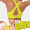 VFUS Zip Front Adjustable High Impact Sports Bras for Women Premium Quality Full Coverage Workout Running Removable Padded - Image 4