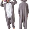 Spooktacular Creations Unisex Adult Pajama Plush Onesie One Piece Elephant Animal Costume - Image 2
