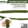 WarBull Two Point Tactical Gun Sling, Quick Adjust with HK Hook, Shoulder Pad Rifle Sling for Rifle, Shotgun, and Crossbow, Ar Sling for Hunting and Outdoor Sports with Keychain Gift - Image 6