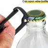 DS. DISTINCTIVE STYLE Key Ring Carabiner Keychain Multitool Hook Clip Cool Keychain for Men - Image 4
