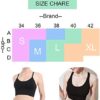 WINIWEY 4 Pack Womens Sports Bra Cross Back Bra Workout Strappy Bra Active Fitness Yoga Bras - Image 6