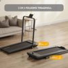 BiFanuo 2 in 1 Folding Treadmill, Under Desk Smart Walking Running Machine, Installation-Free，Compact FoldableTreadmill for Home/Office Gym Cardio Fitness - Image 2