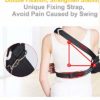 DouHeal Kids Arm Sling, Double Fixed Design, Built-in ABS Arm Support, Comfort, Adjustable, Left & Right Arm Sling for Shoulder, Elbow, Wrist Injury, Children(Boys & Girls) - Image 4