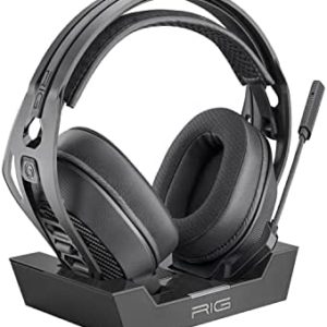 RIG 800 PRO HS Wireless Gaming Headset and Multi-Function Base Station for Playstation PS4, PS5, PC, USB - 24 Hour Battery