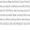 Six Star Casein Protein Powder Elite Casein Protein Powder | Slow-Digesting Micellar Casein Protein Powder for Muscle Gain | Triple Chocolate Protein Powder, 2 lbs (26 Servings) (Package May Vary) - Image 11