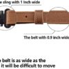 Raiseek Rifle Gun Sling Buffalo Hide Leather with Mil-Spec Swivels,Durable Gun Strap, Metal Hardware 1" Wide - Image 6
