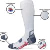Wrangler Mens Ultra Dri Compression Tall Boot Socks 3 Pair Pack - Image 2