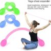 LTLCLZ High Elasticity Yoga Silicone Pull Rope Resistance Bands Multi Purpose Exercise Arm Strength Shaping Body Stretching Tensioner - Image 2