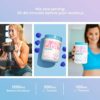 Cira Pre-Game Pre Workout Powder for Women - Preworkout Energy Supplement for Nitric Oxide Boosting, Endurance, Focus, and Strength - 30 Servings, Blue Raspberry - Image 7