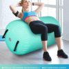 Air Track Tumbing Mat Roller,Tumble Track Gymnastics Equipment Mat,Air Track Gymnastics Mats for Home Use,Gymnastic Tumbling Track Balance Cylinder,with Electric Pump,Gym Training,Yoga - Image 9