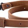 Raiseek Rifle Gun Sling Buffalo Hide Leather with Mil-Spec Swivels,Durable Gun Strap, Metal Hardware 1" Wide - Image 3