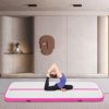 Air Gymnastics Tumbling Mat,gymnastics air mat tumble track tumbling mat,Inflatable Air Gymnastics Mat,With electric air pump, suitable for indoor, gym, home, yoga, water - Image 4