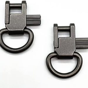 AOOK Sling Swivels Mounts for Rifle and Shotgun, Heavy Duty Sling Attachments Clips
