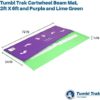 Tumbl Trak Cartwheel Beam Mat, 2ft x 6ft - Image 2