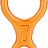 REOUG 35KN Figure 8 Word Rope Descender Rappel Ring Rock Climbing Rescue Gear (Orange) - Image 6
