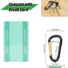 Gisdanchz 2.28inch D Carabiner, Non Locking, Quickdraw Easy Use Aluminum Key Carabiner Clip for Outdoor Activites - Image 2