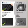 Sundwudu Leggings for Women Tummy Control - High Waist Non See Through Printed Workout Yoga Pants - Image 2