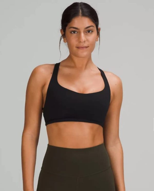 Lululemon Free to Be Wild Strappy Sports Bra