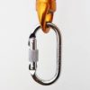 wellsem® 23kn D-ring Steel Screw-locking Carabiners for Rv, Camping, Fishing, Hiking, Traveling and Keychain - Image 6