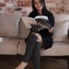 Wool Leg Warmers for Women Thigh High Socks Knitted Stockings Warm and Long Footless Cable Knit Crochet Warmers - Image 4