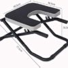 XIANGJI Headstand Bench Yoga Inversion Trainer Yoga Gym Handstand Stool, Headstand Bench Safety Thickened Steel Pipe Relieve Fatigue and Shape Body Idea for Workout - Image 2