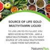 Source of Life Gold Multivitamin Liquid - 30 oz - Supports Energy Production, Healthy Immune System & Well-Being - Includes Vitamins D3, B12, K2 & Over 120 Whole Food Nutrients - 30 Servings - Image 2