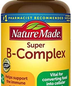 Nature Made Super B Complex + Vitamin C Tablets,