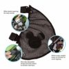 Disney Baby by J.L. Childress Side Sling Cargo Net, Stroller Organizer & Storage, Mickey Black - Image 2