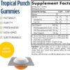 Nordic Naturals Children’s DHA Gummies, Tropical Punch - 30 Gummies for Kids - 600 mg Total Omega-3s with EPA & DHA - Brain Development, Learning, Healthy Immunity - Non-GMO - 30 Servings - Image 2