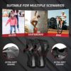BOSONER Adult/Child Knee Pad Elbow Pads Guards Protective Gear Set for Roller Skates Cycling BMX Bike Skateboard Inline Skatings Scooter Riding Sports - Image 5