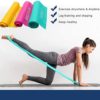 Coolrunner 7FT. Long Latex Free Elastic Flat Exercise Band Set of 3 with Carry Bag, Wide Fitness Resistance Bands for Pilates, Gym, Physical Therapy, Yoga, Carry Bag, Green & Yellow & Rose Red - Image 6